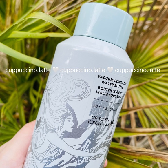 🤍NEW🧜♀️Starbucks 2022 White & Silver Siren Anniversary SS Bottle Tumbler - Picture 5 of 9